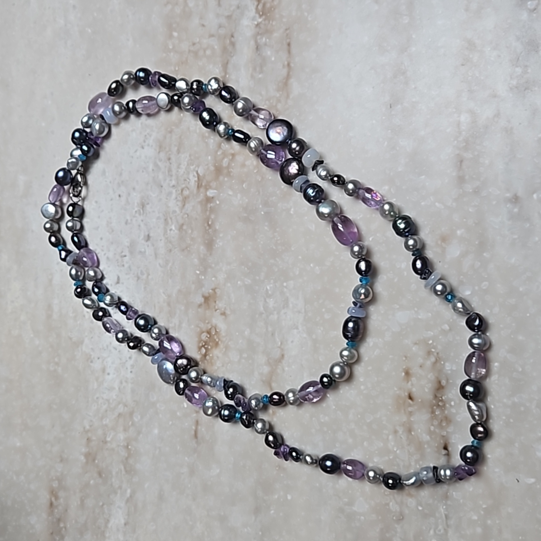 Honora 925 Silver Purple & Grey 36